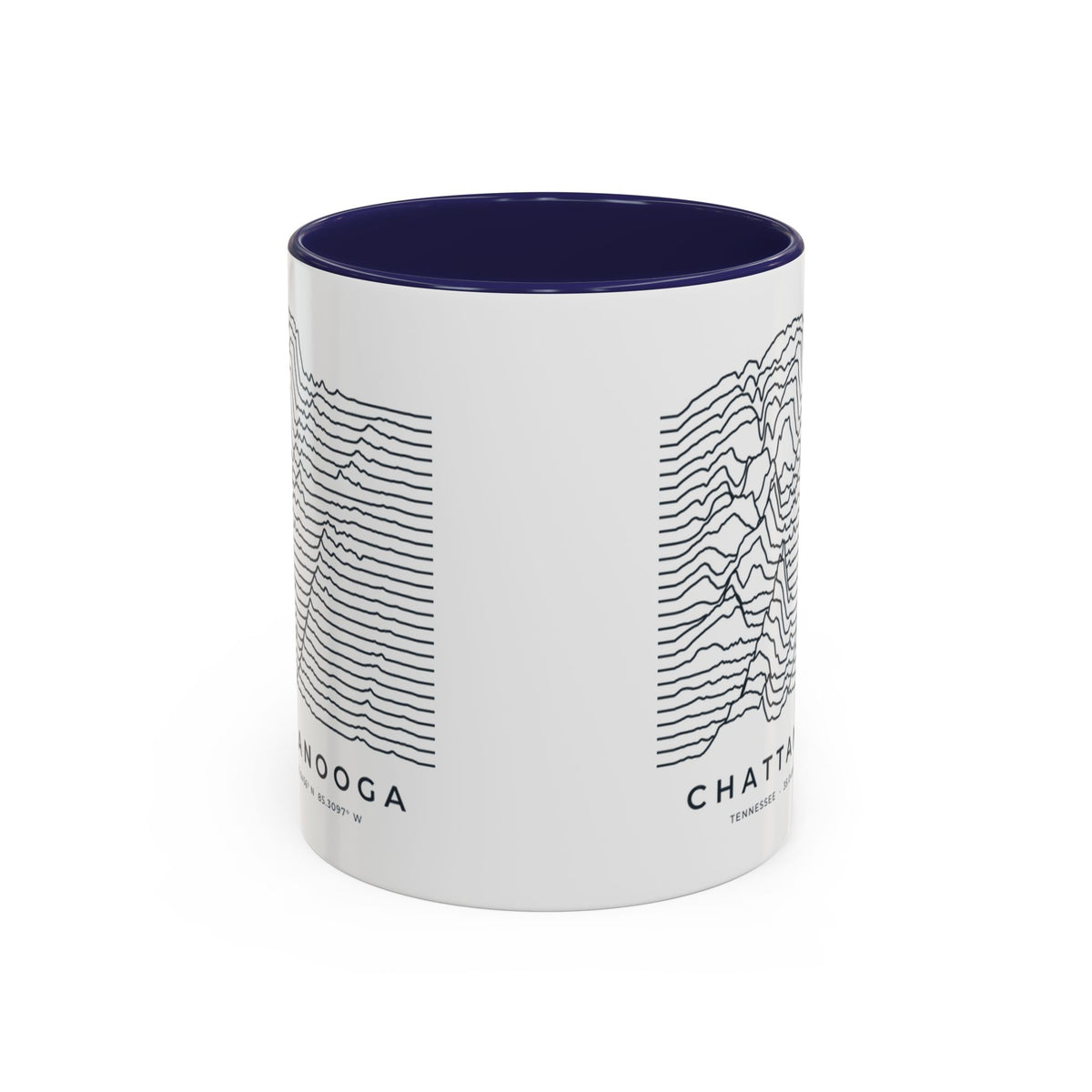 Chattanooga Ridgeline Accent Mug
