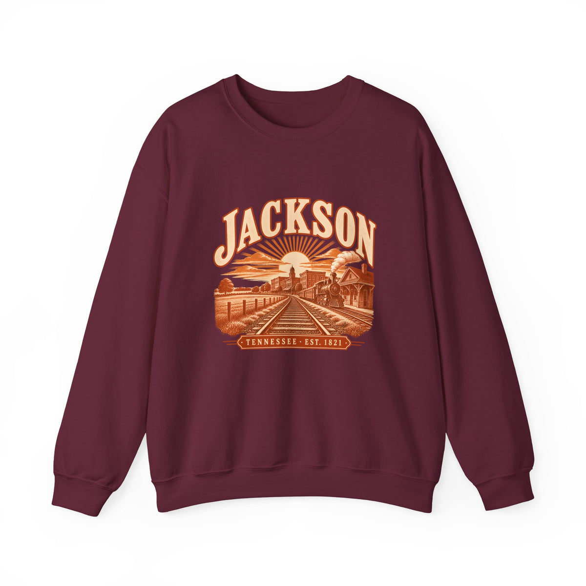 Jackson Engraved Valley Crewneck Sweatshirt