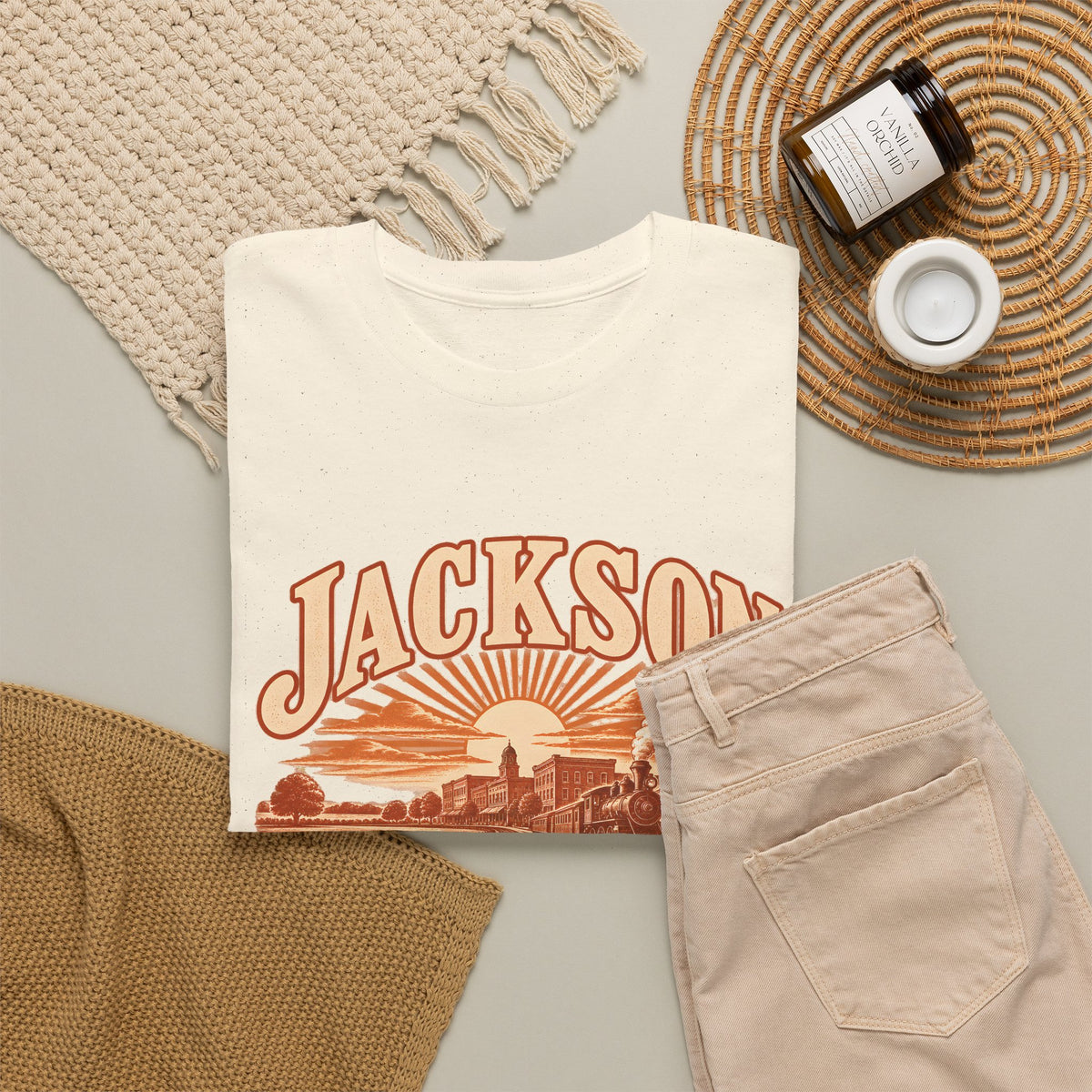 Jackson Engraved Valley T-Shirt