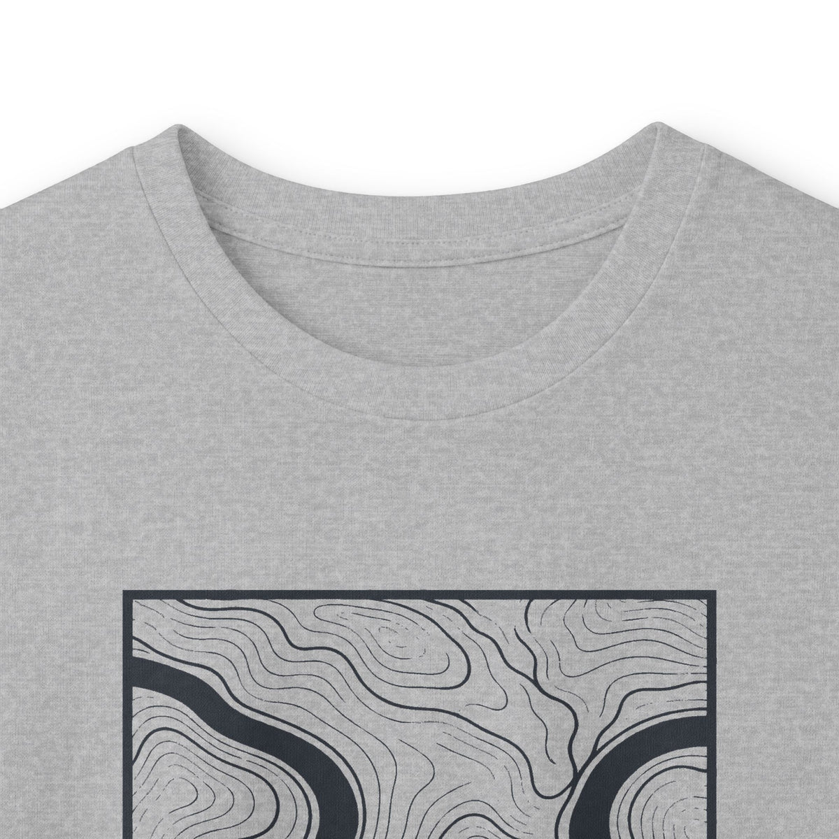 Nashville Topo Map Long Sleeve T-Shirt