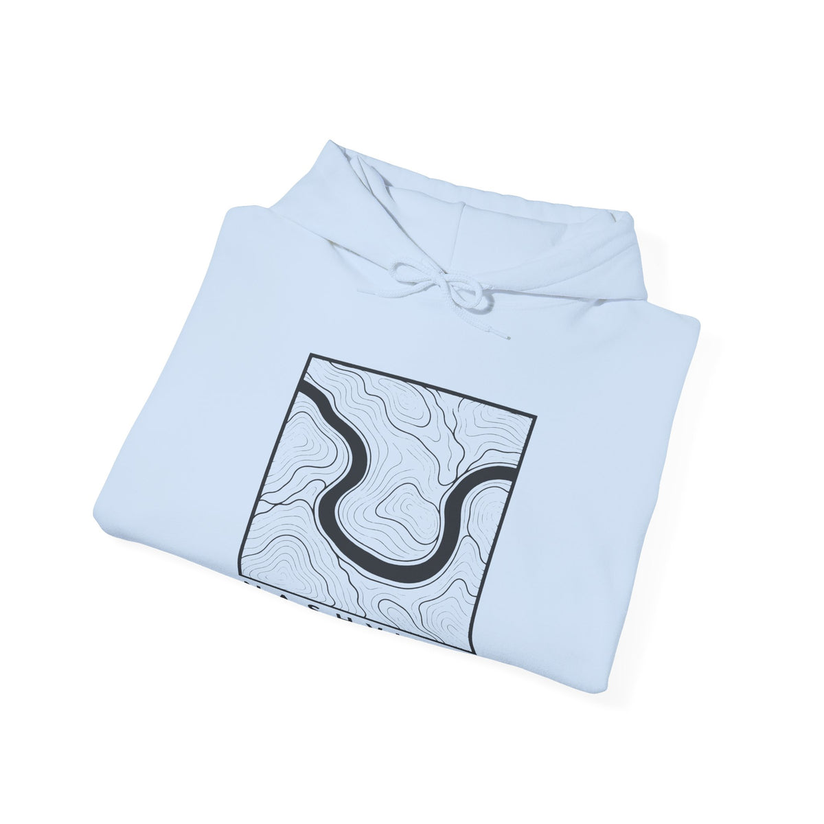 Nashville Topo Map Hoodie