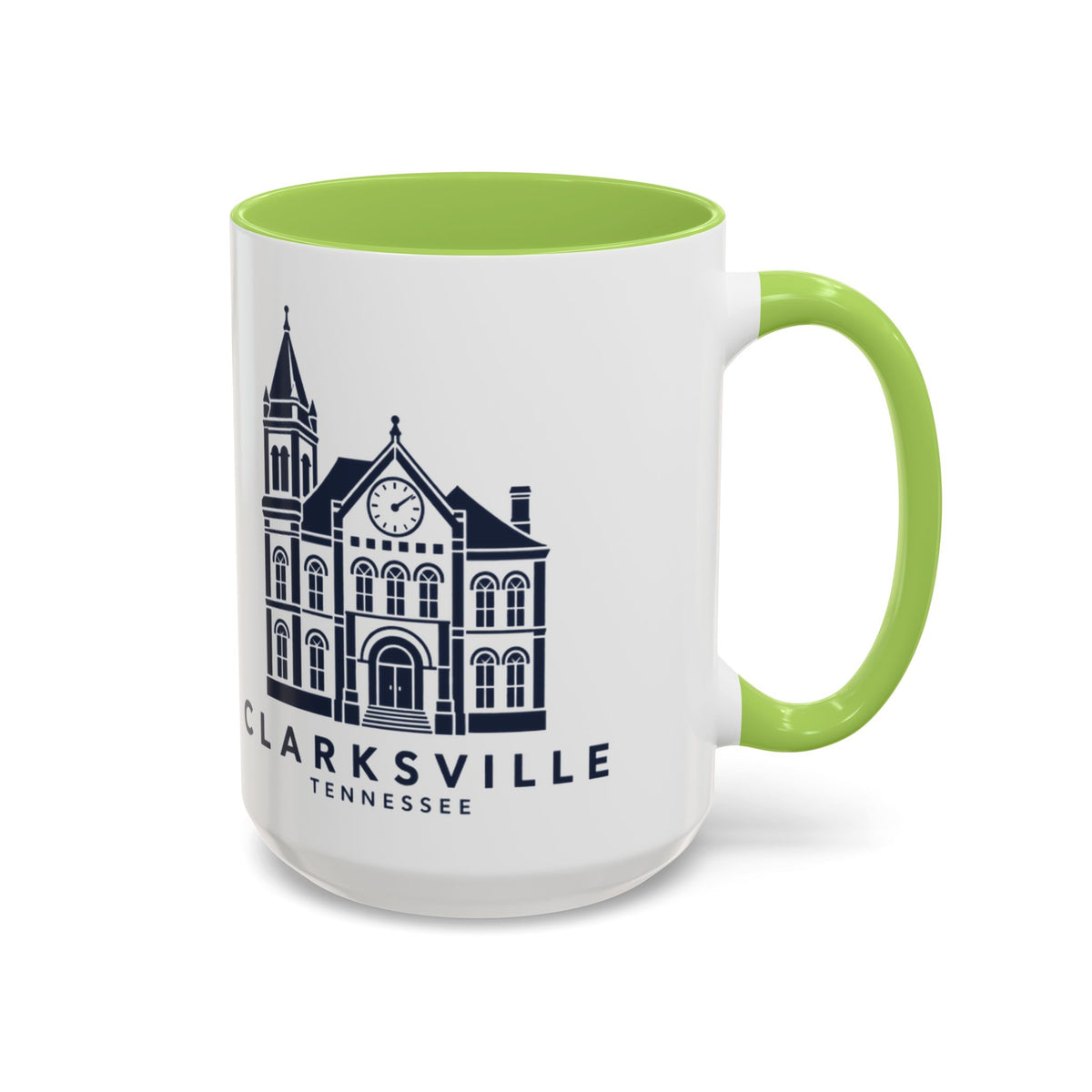 Clarksville Customs House Accent Mug