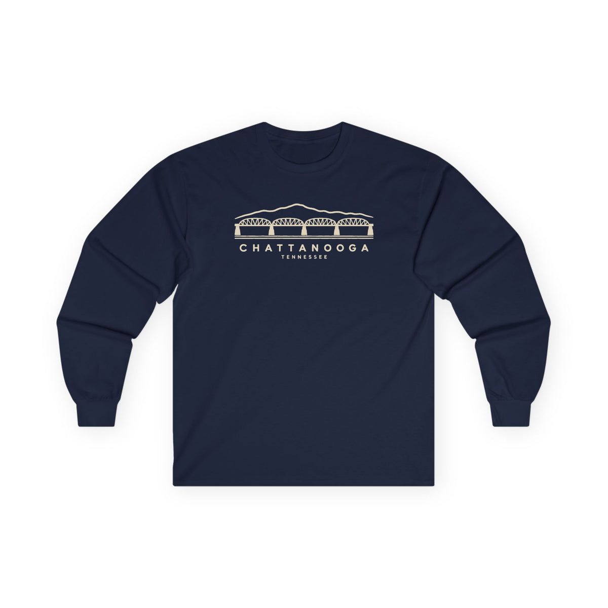 Chattanooga Walnut Street Bridge Long Sleeve T-Shirt