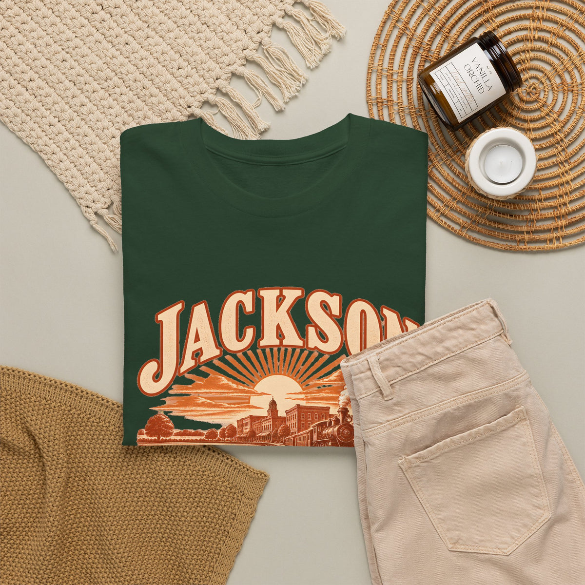 Jackson Engraved Valley T-Shirt