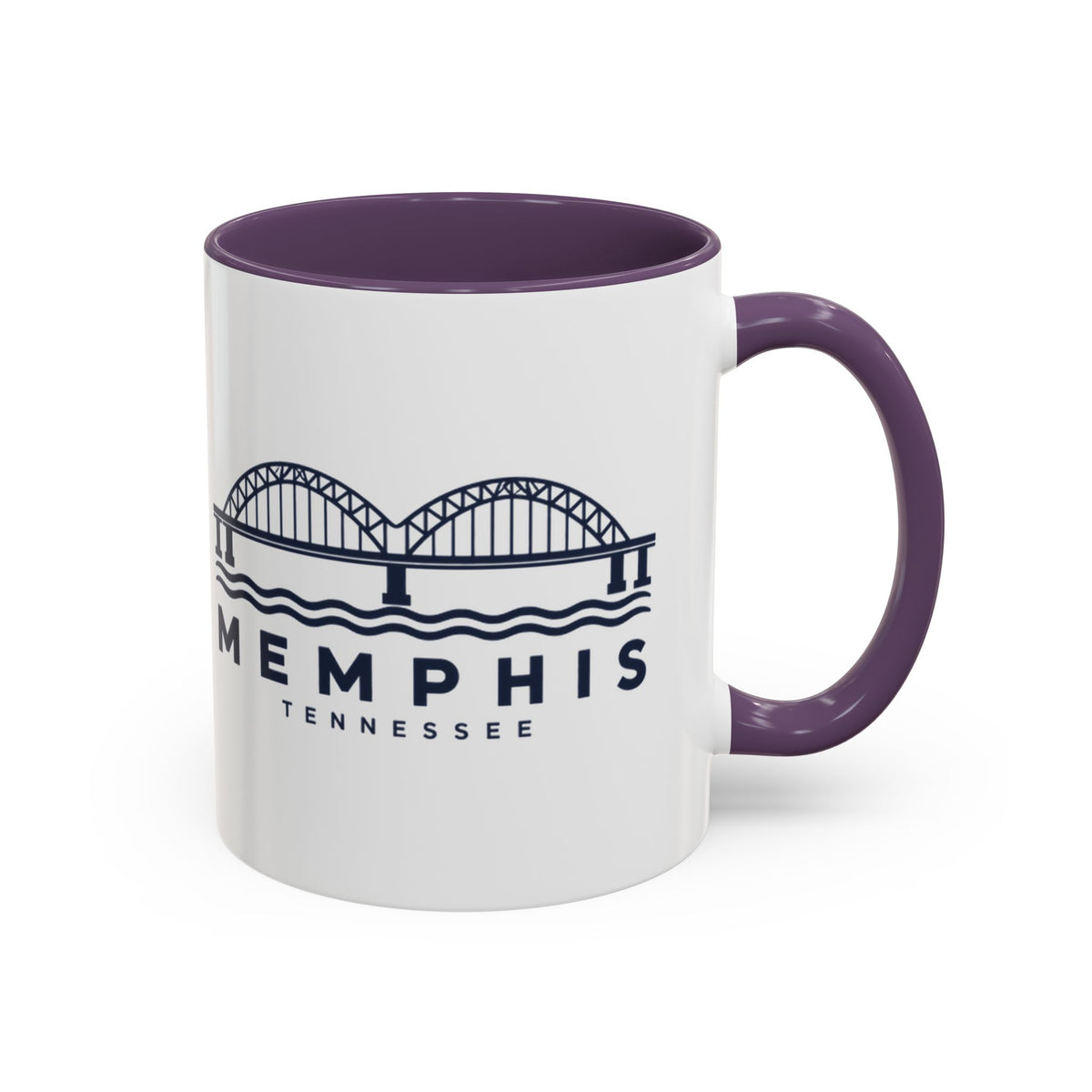 Memphis Hernando de Soto Bridge Accent Mug