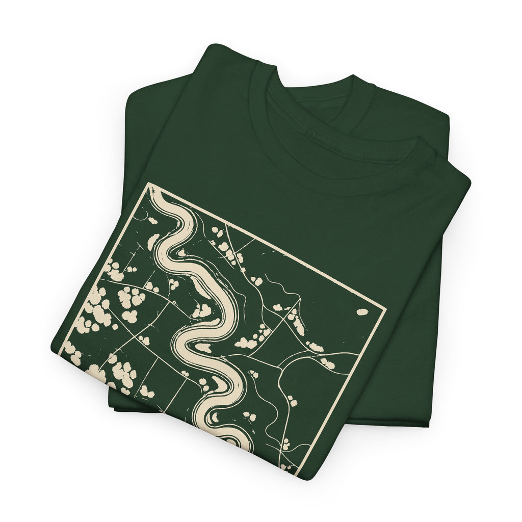 Murfreesboro Topo Map T-Shirt