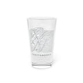 Chattanooga Ridgeline Pint Glass