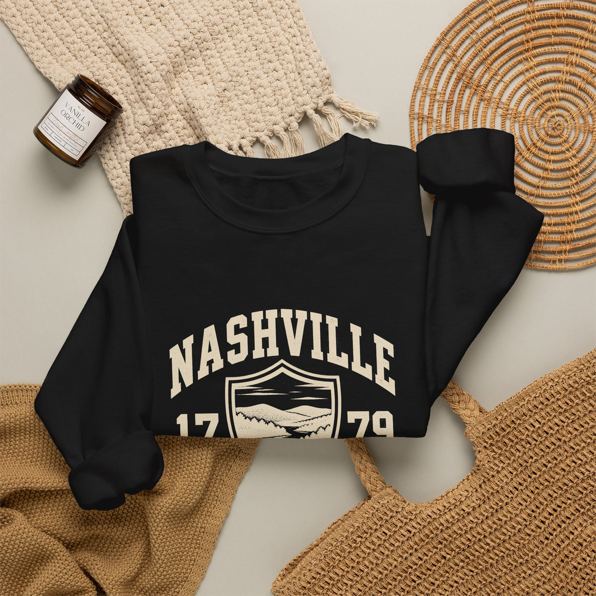 Nashville Athletic Dept Crewneck Sweatshirt
