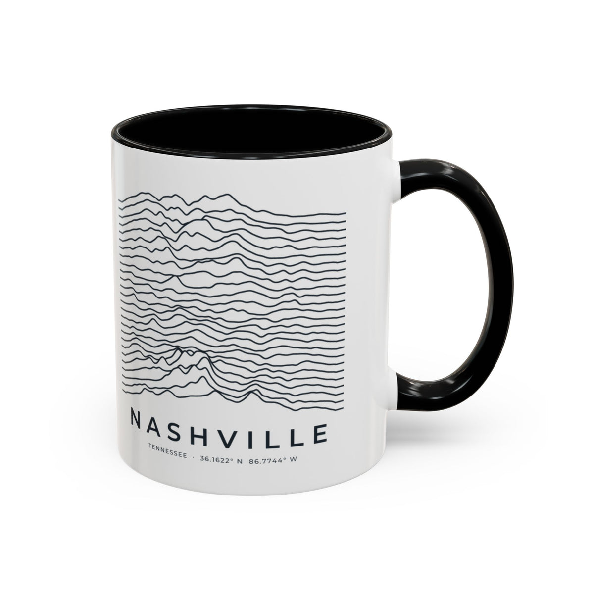 Nashville Ridgeline Accent Mug