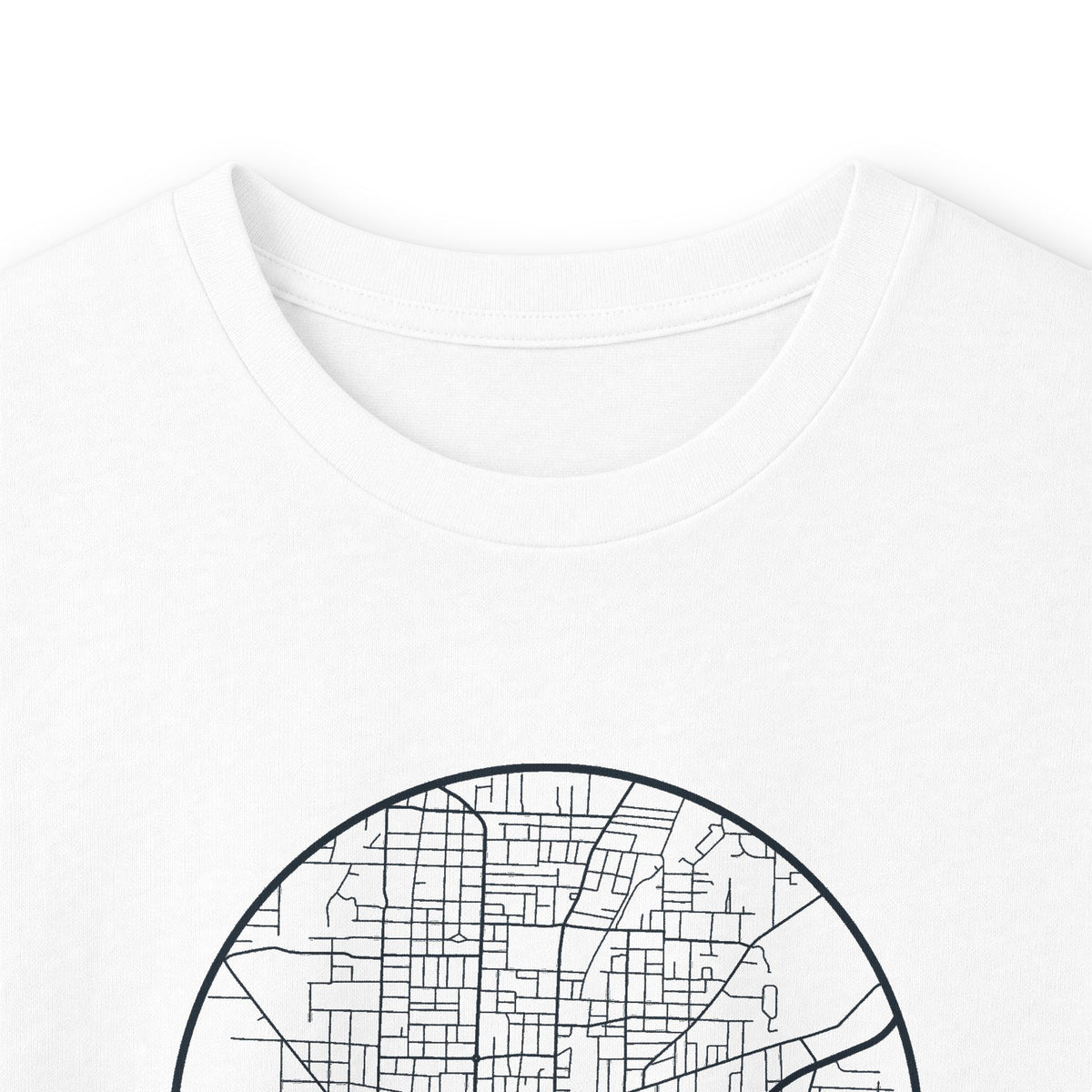 Jackson Street Map Long Sleeve T-Shirt