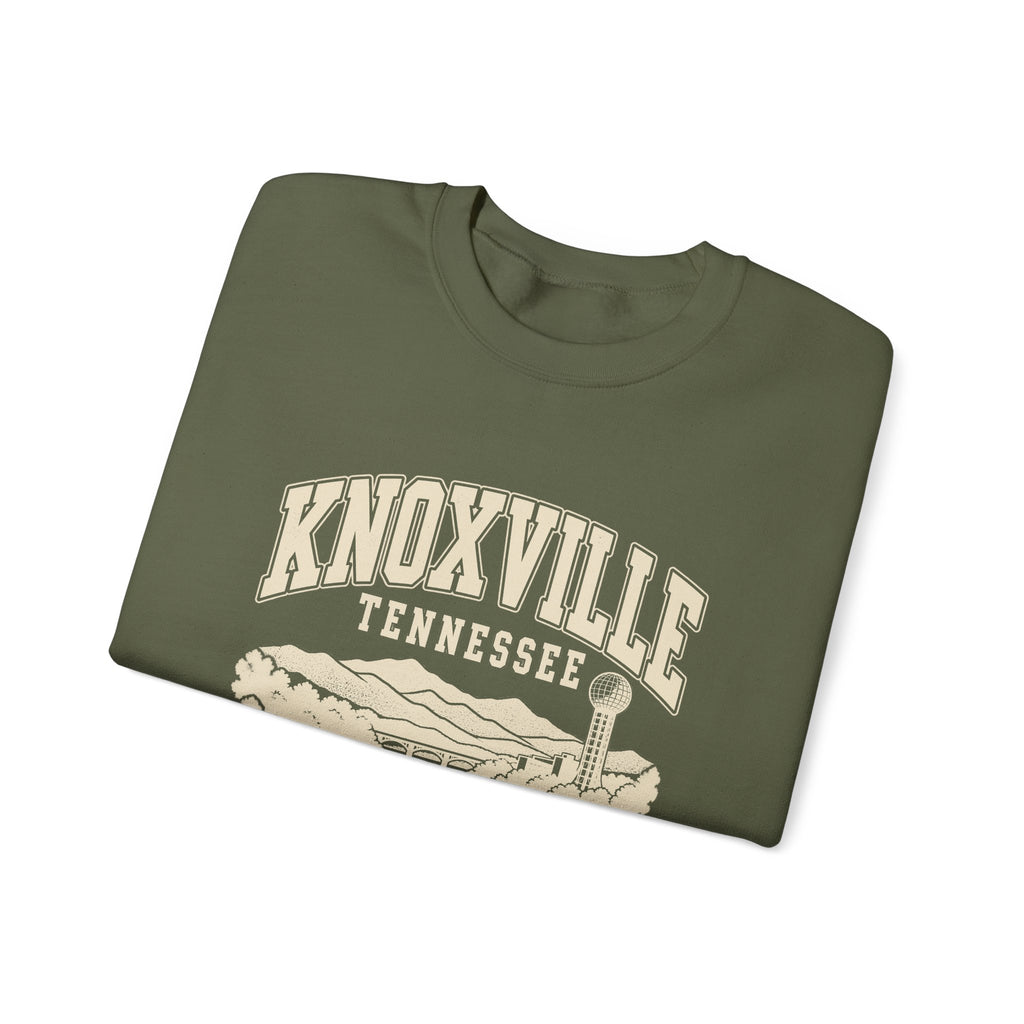 Knoxville Vintage Varsity Crewneck Sweatshirt