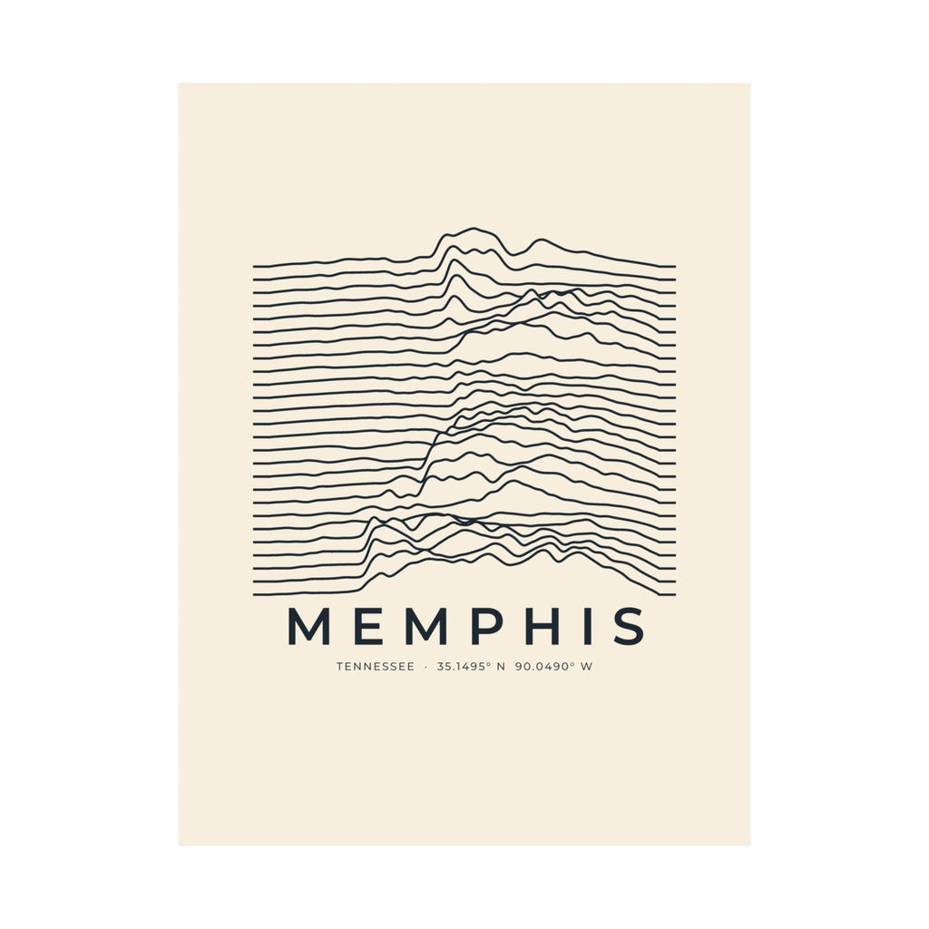 Memphis Ridgeline Poster