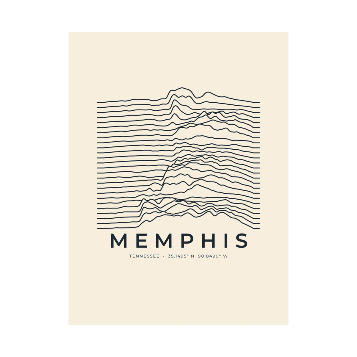 Memphis Ridgeline Poster