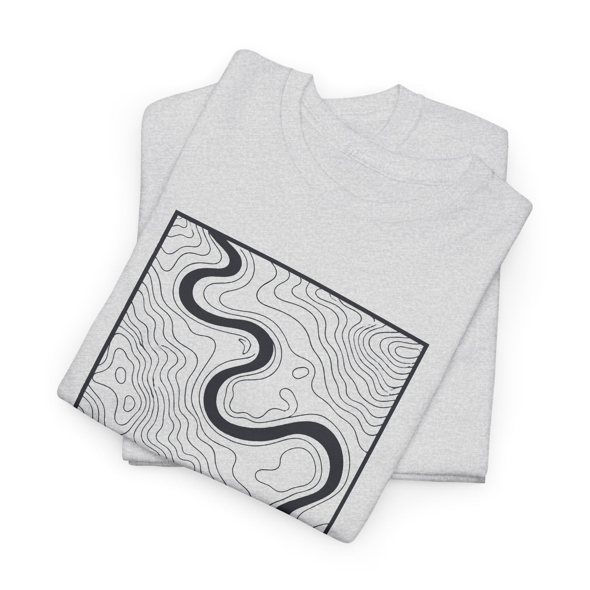 Jackson Topo Map T-Shirt