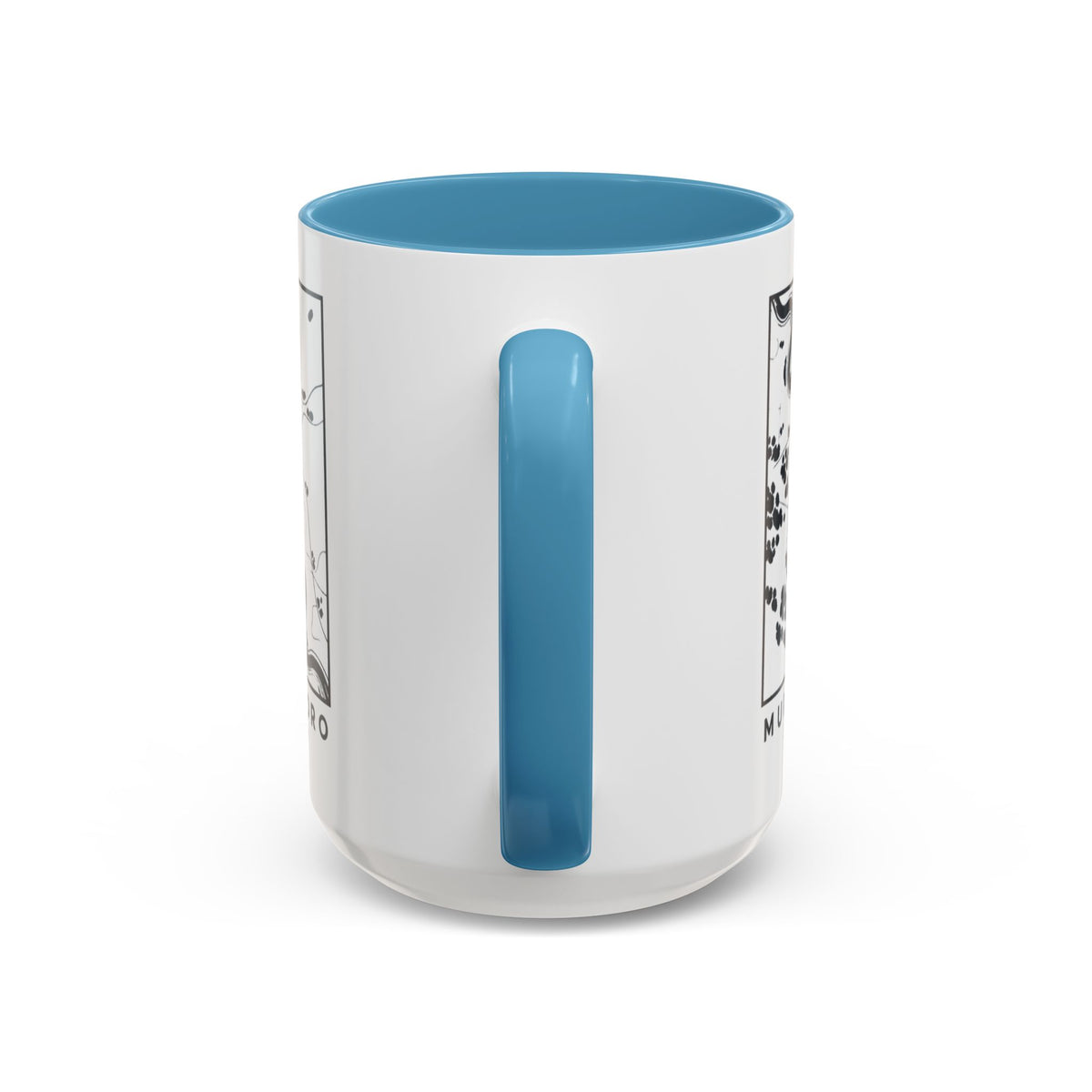 Murfreesboro Topo Map Accent Mug