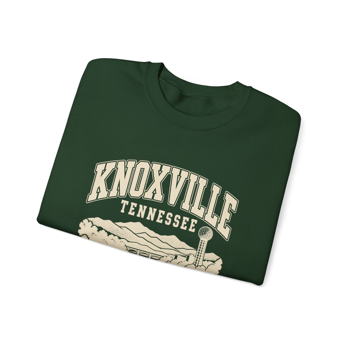 Knoxville Vintage Varsity Crewneck Sweatshirt
