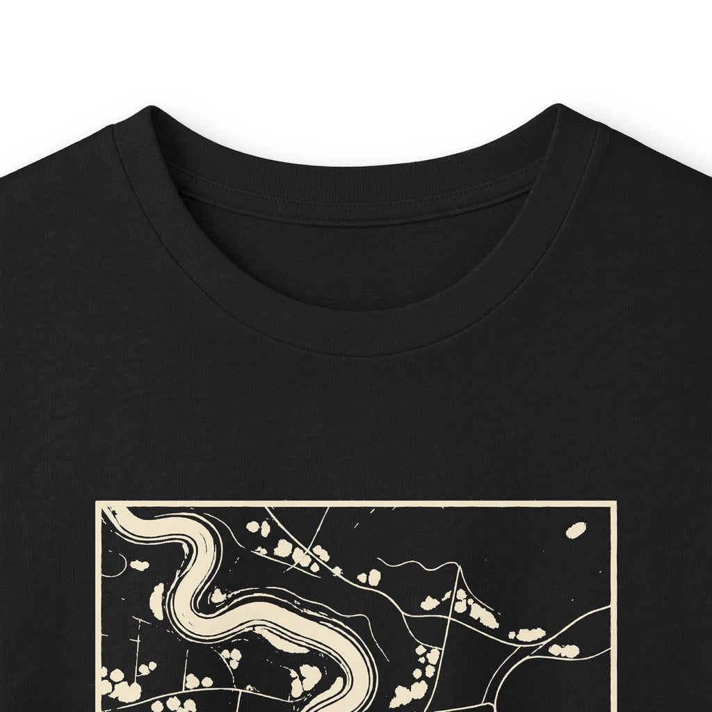 Murfreesboro Topo Map Long Sleeve T-Shirt