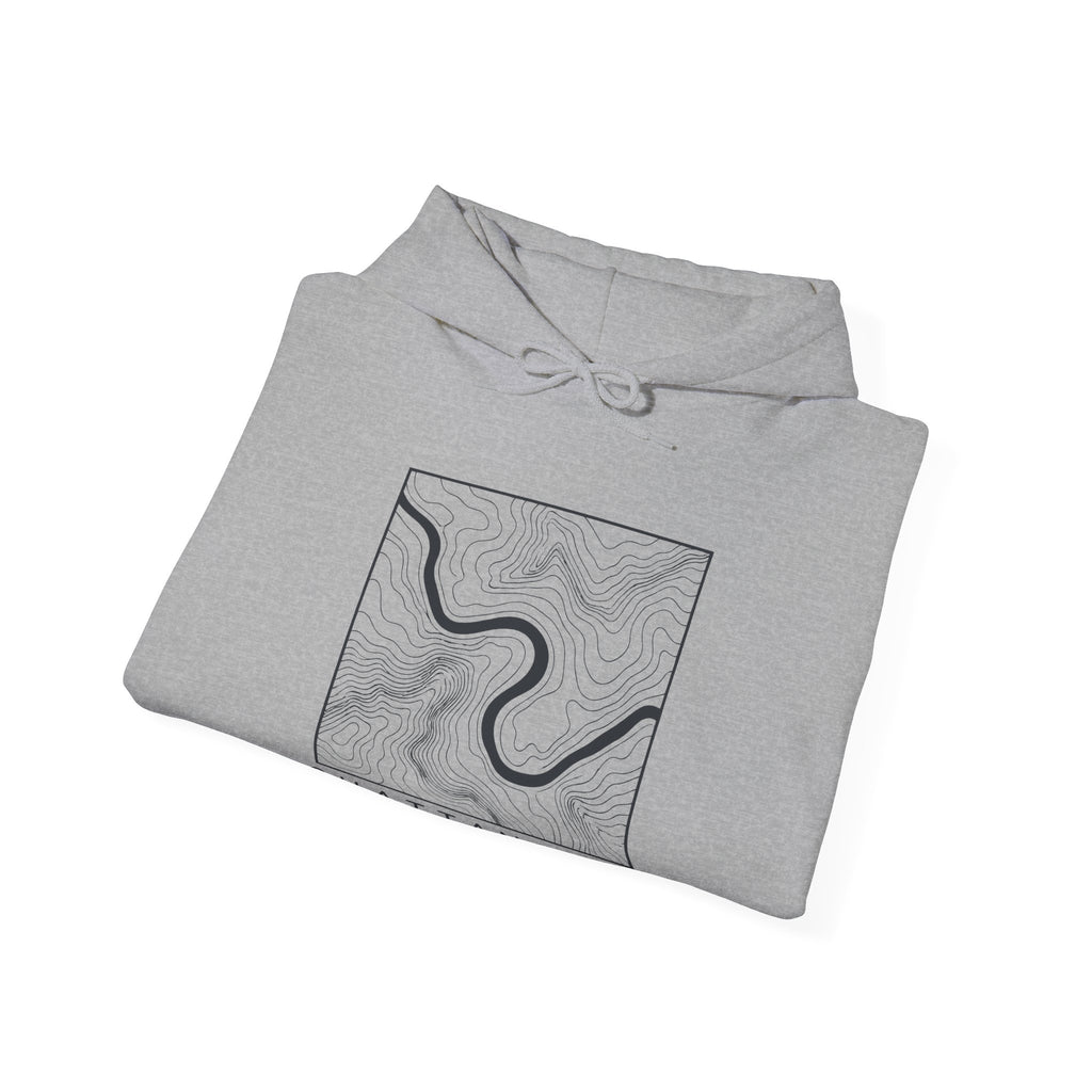 Chattanooga Topo Map Hoodie