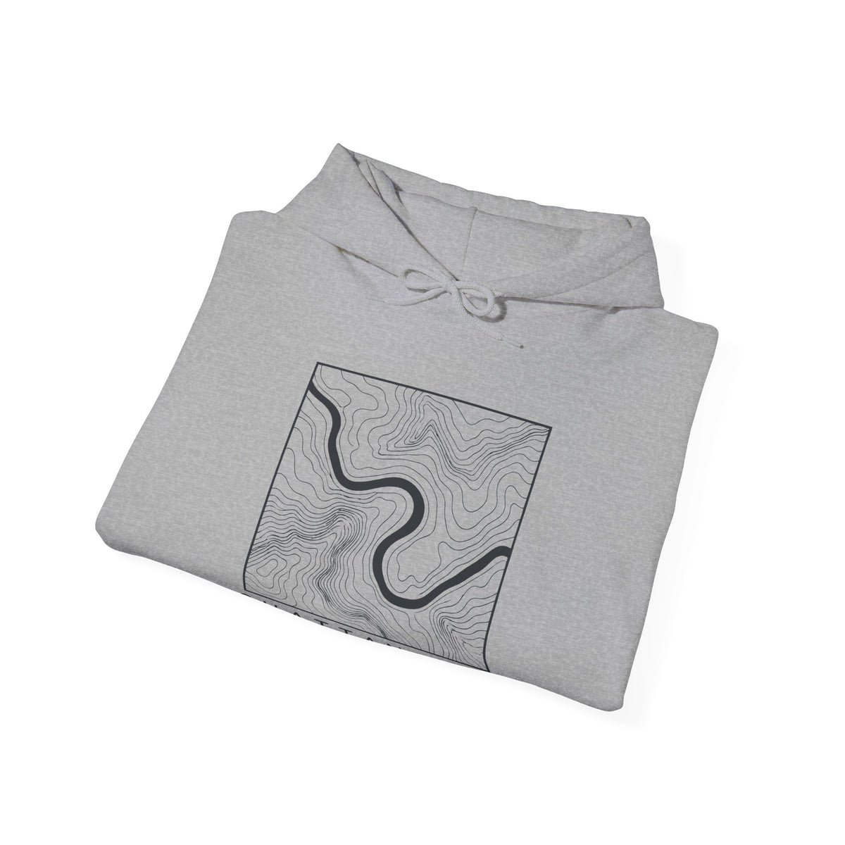 Chattanooga Topo Map Hoodie