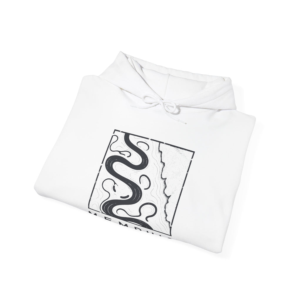 Memphis Topo Map Hoodie