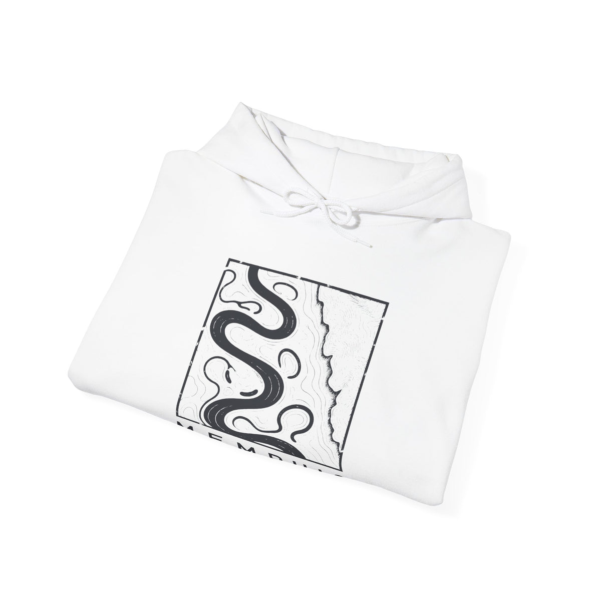 Memphis Topo Map Hoodie