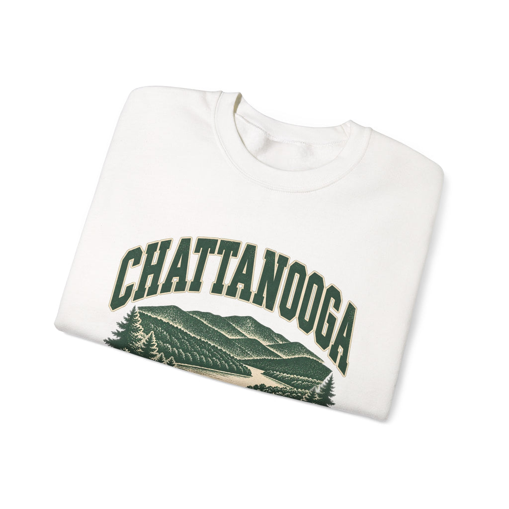 Chattanooga Vintage Varsity Crewneck Sweatshirt
