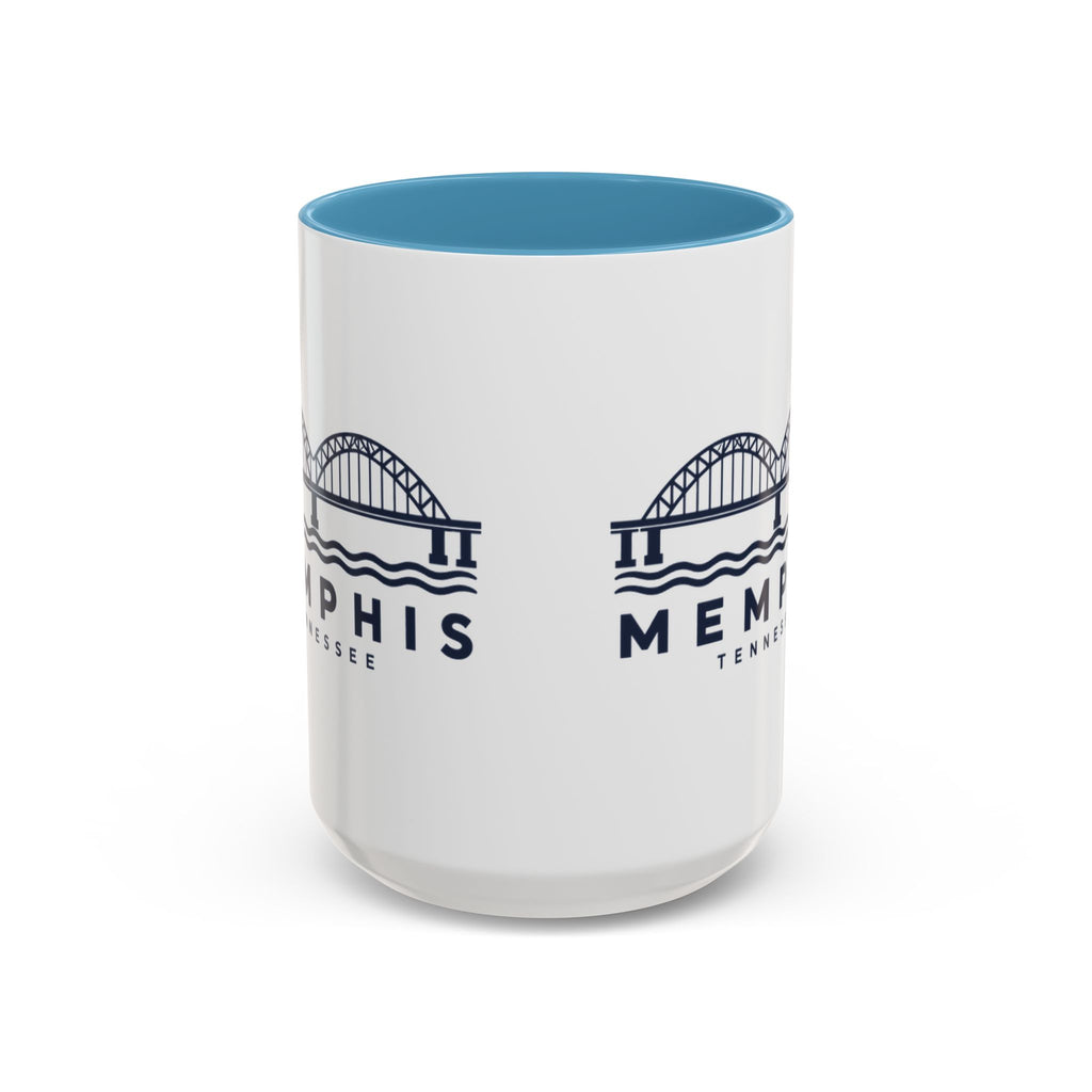 Memphis Hernando de Soto Bridge Accent Mug