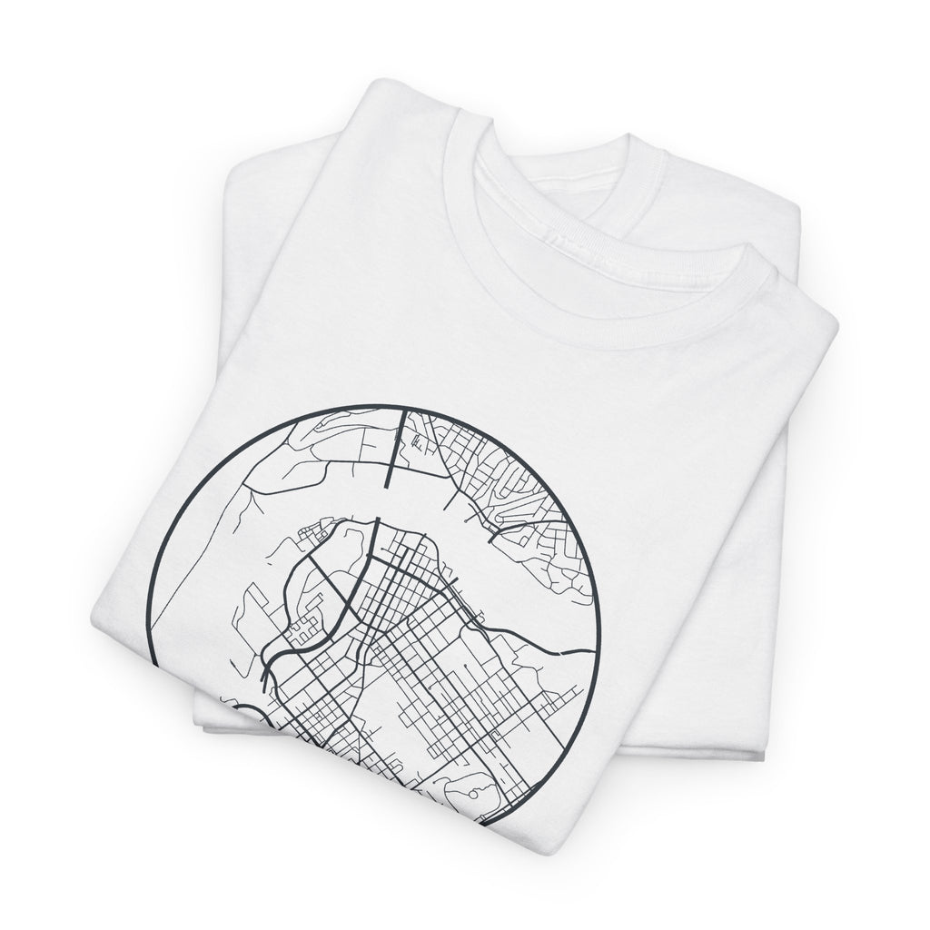 Chattanooga Street Map T-Shirt