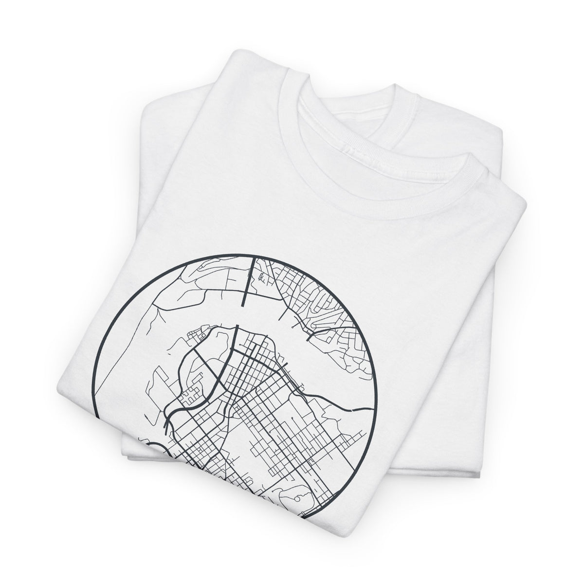 Chattanooga Street Map T-Shirt