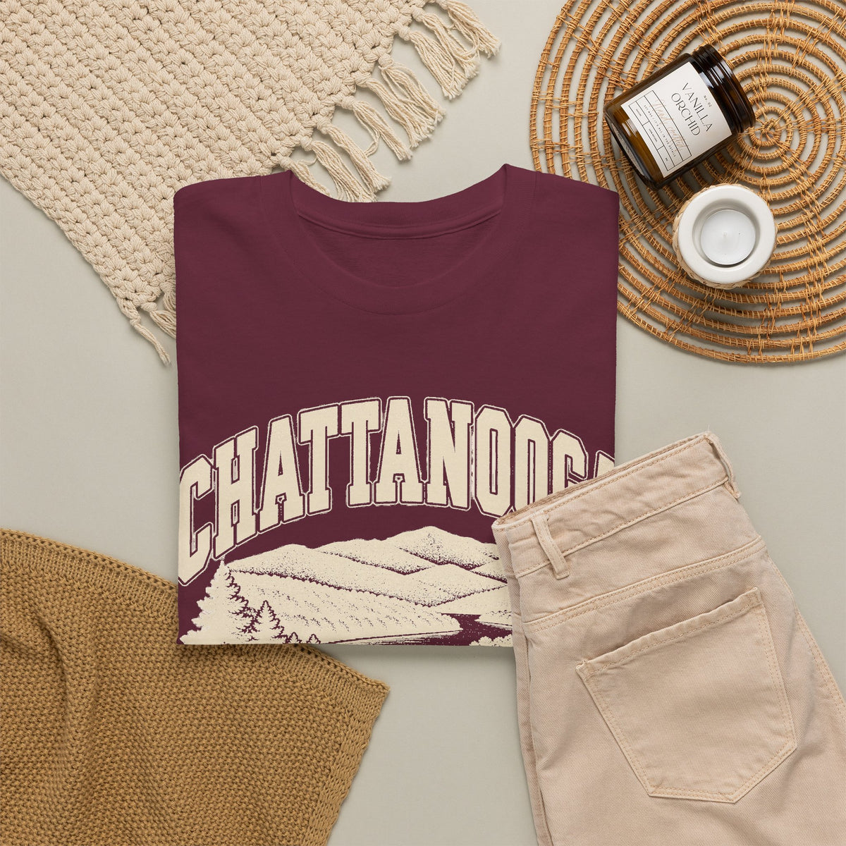 Chattanooga Vintage Varsity T-Shirt