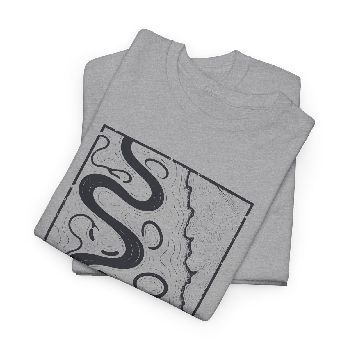 Memphis Topo Map T-Shirt