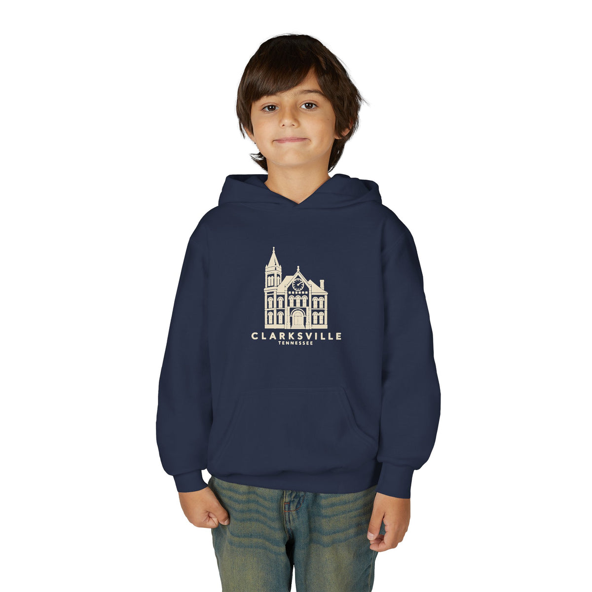 Clarksville Customs House Kids Hoodie