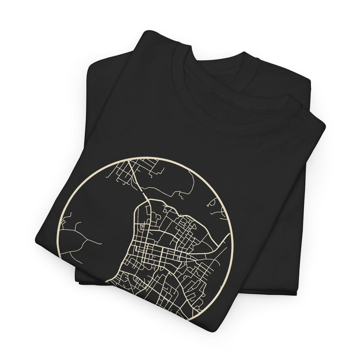 Clarksville Street Map T-Shirt