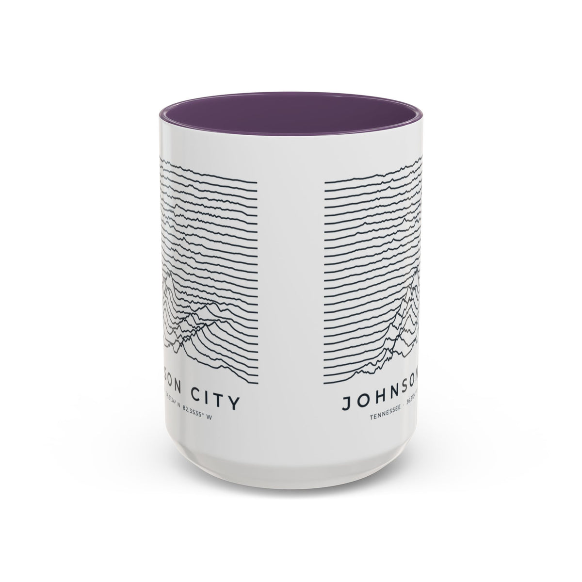 Johnson City Ridgeline Accent Mug