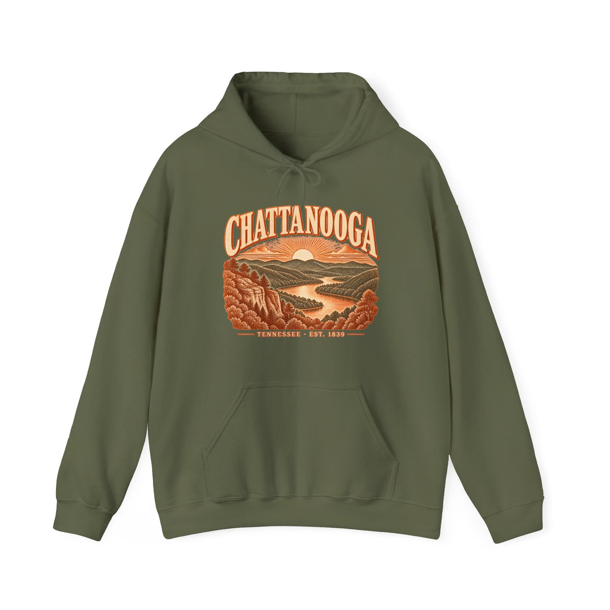 Chattanooga Engraved Valley Hoodie