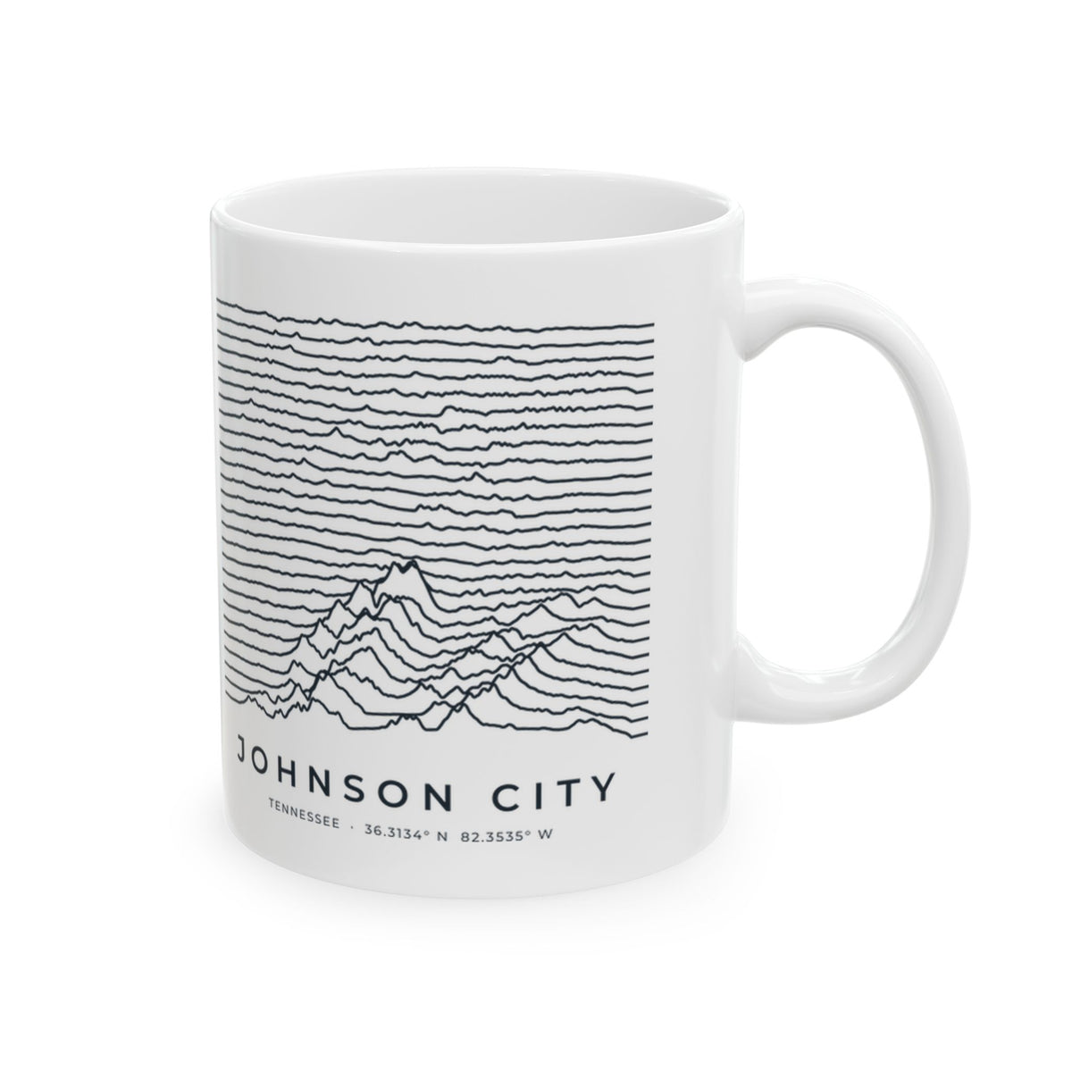 Johnson City Ridgeline Mug