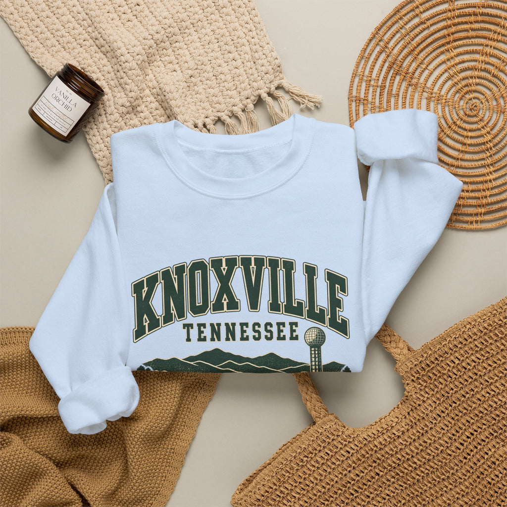 Knoxville Vintage Varsity Crewneck Sweatshirt