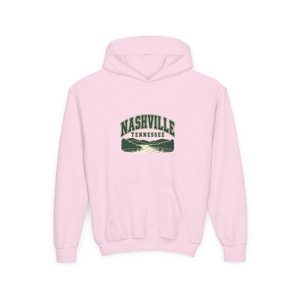 Nashville Vintage Varsity Kids Hoodie