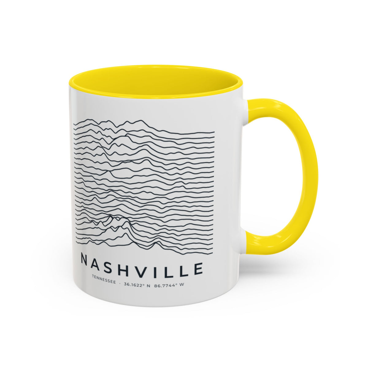 Nashville Ridgeline Accent Mug