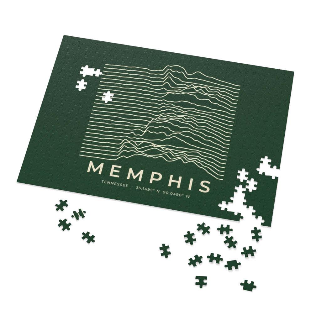 Memphis Ridgeline Puzzle (Forest Green)
