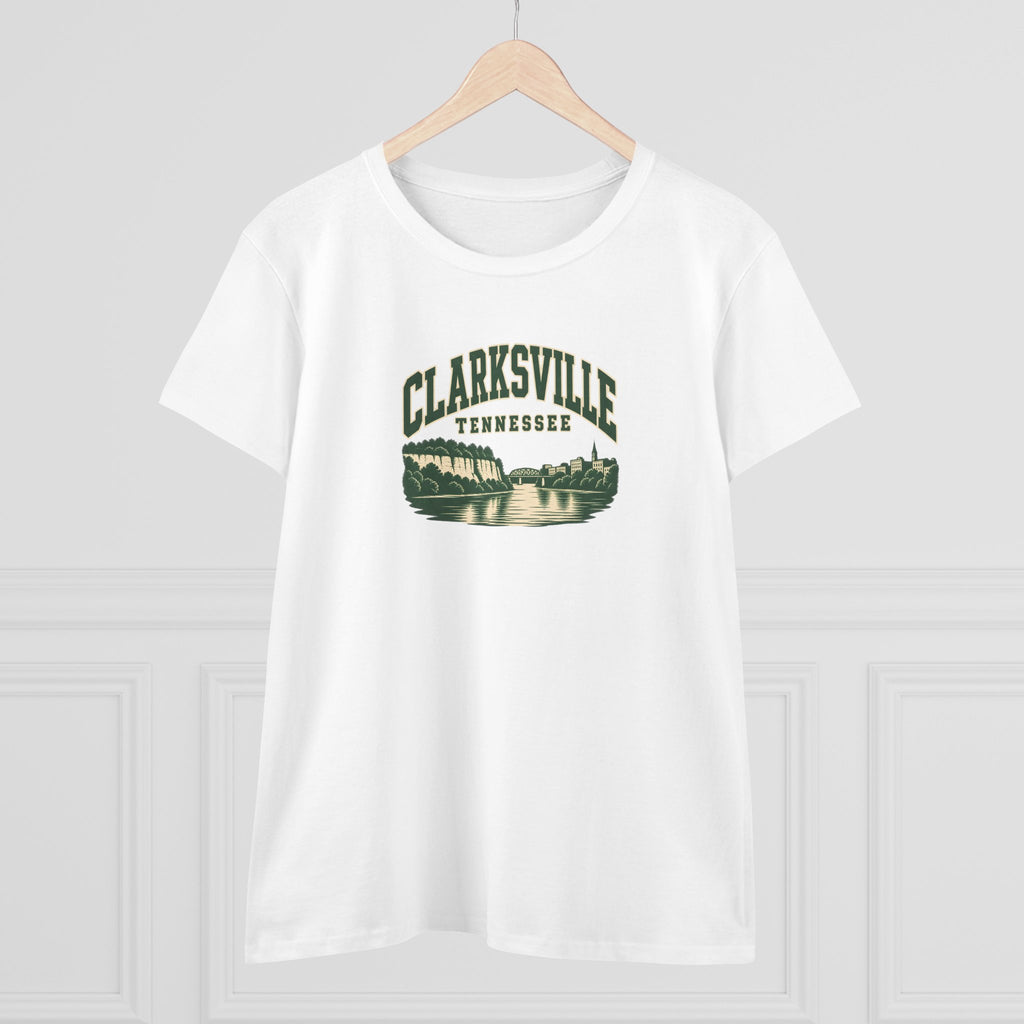 Clarksville Vintage Varsity Women's T-Shirt