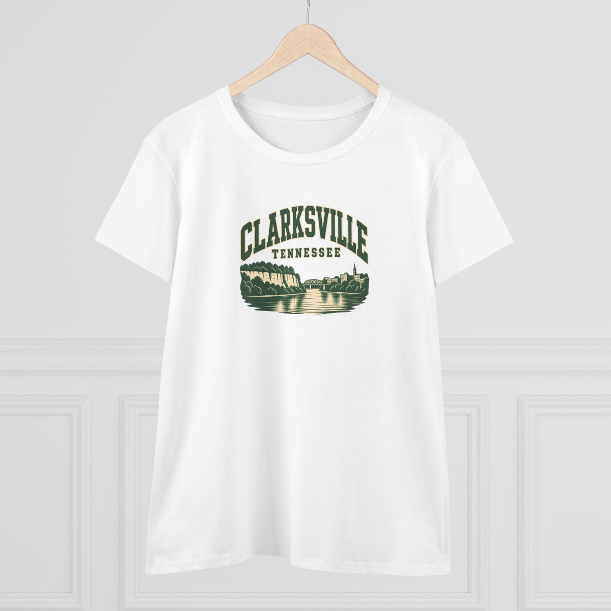 Clarksville Vintage Varsity Women's T-Shirt