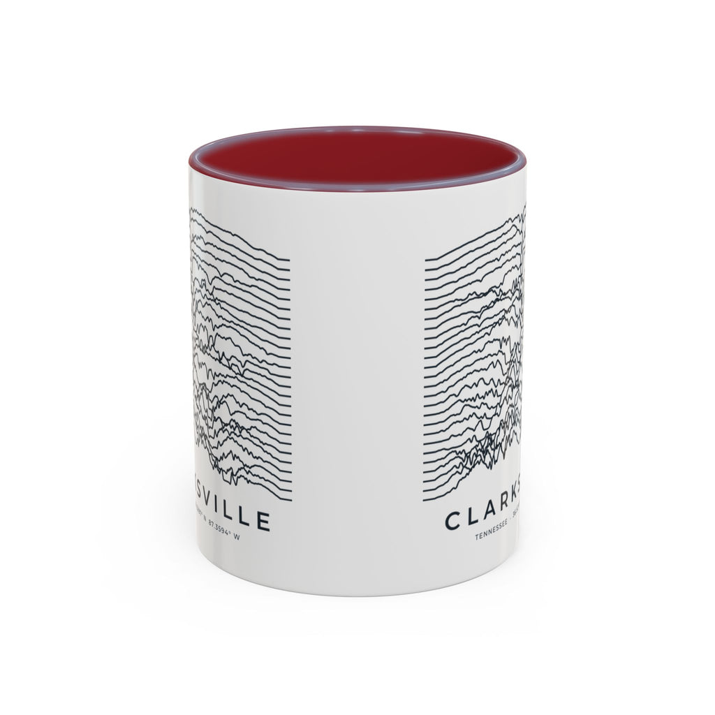 Clarksville Ridgeline Accent Mug