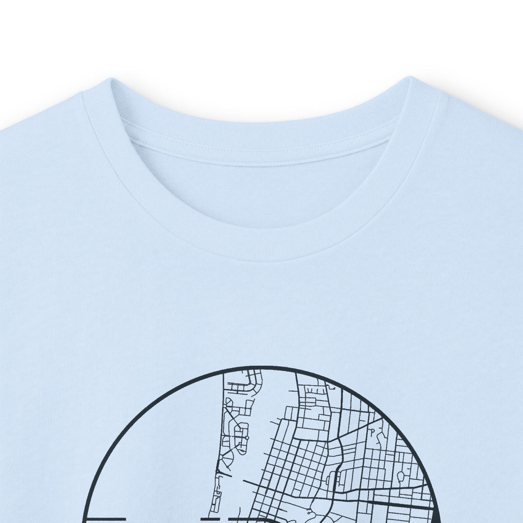 Memphis Street Map Long Sleeve T-Shirt