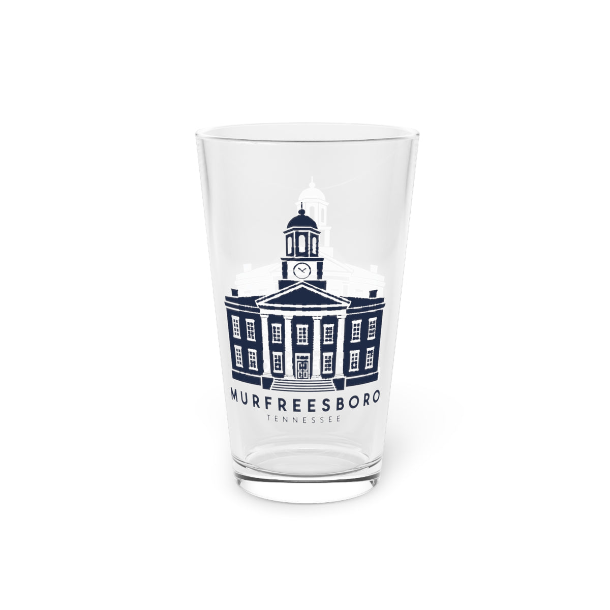 Murfreesboro Rutherford County Courthouse Pint Glass