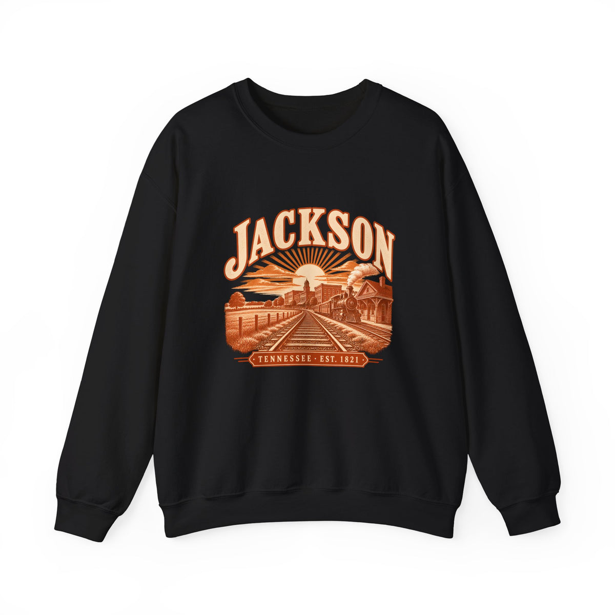 Jackson Engraved Valley Crewneck Sweatshirt