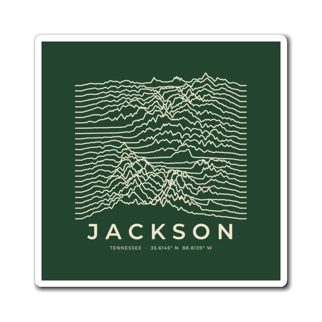 Jackson Ridgeline Magnet (Forest Green)