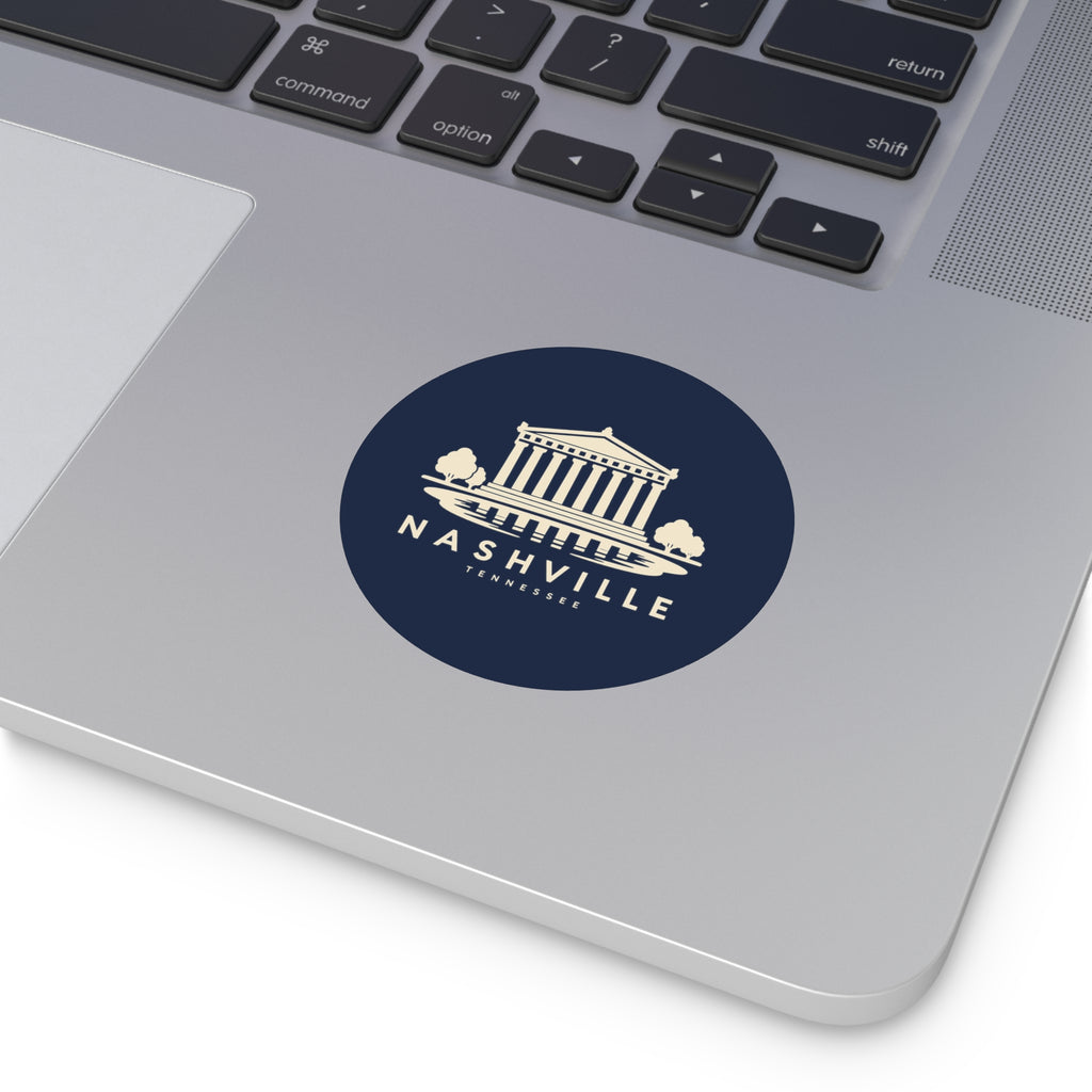 Nashville Parthenon Sticker (Navy)
