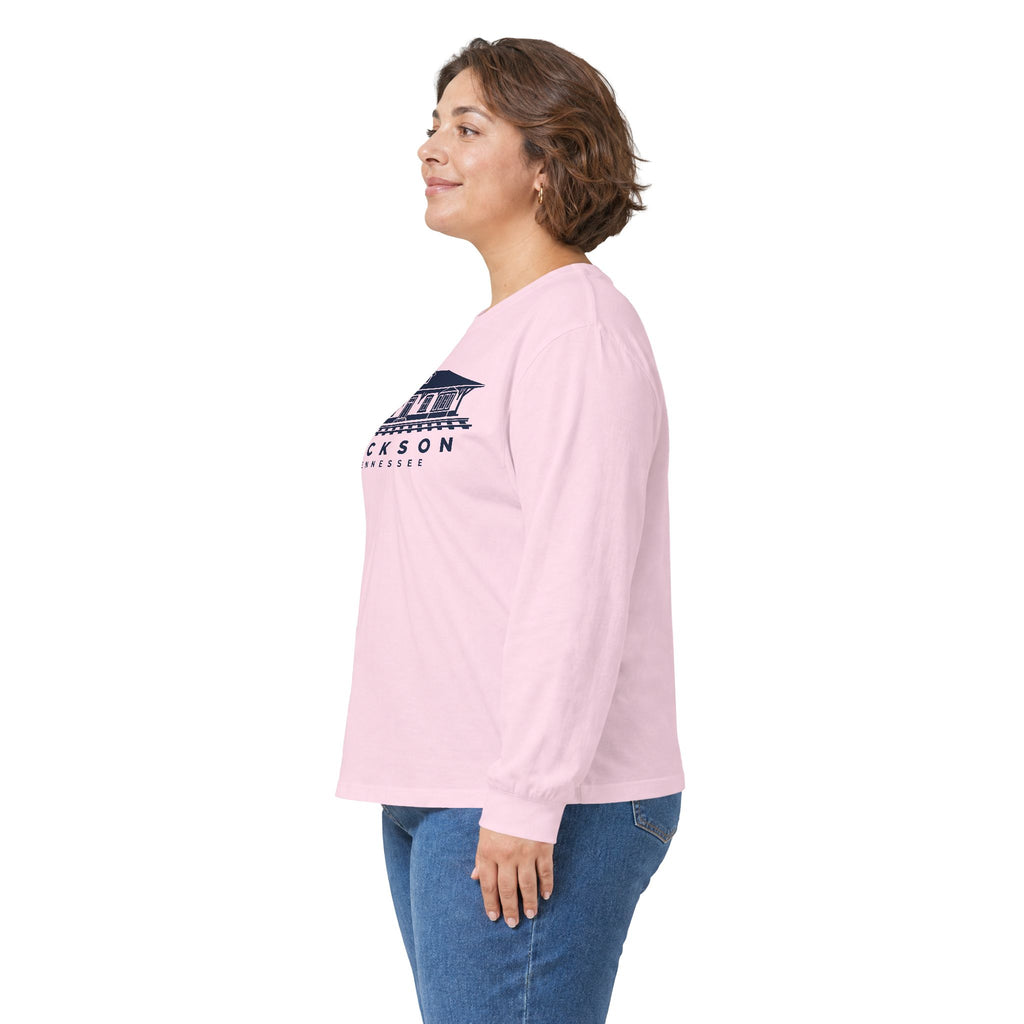 Jackson Train Depot Long Sleeve T-Shirt
