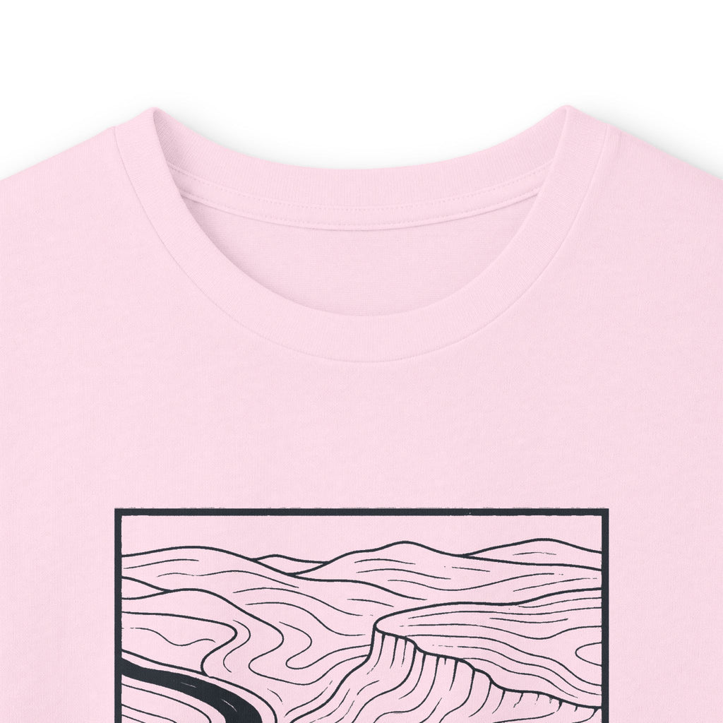 Clarksville Topo Map Long Sleeve T-Shirt
